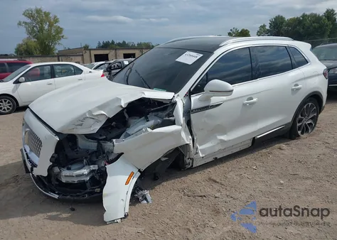 2022 Lincoln Nautilus Reserve из США, поврежденный, VIN 2LMPJ8KP0NBL01930